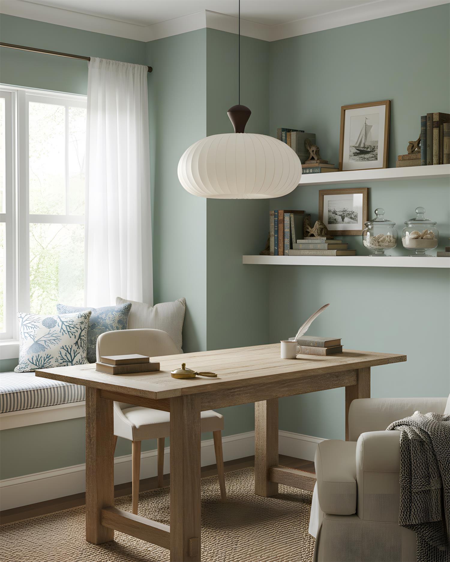 Sorella Wabi-Sabi Fabric Pendant Light