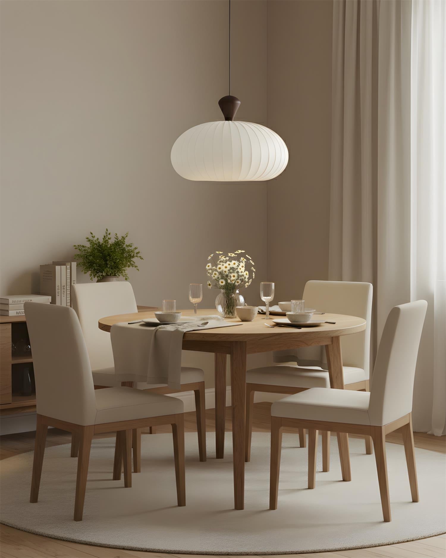 Sorella Wabi-Sabi Fabric Pendant Light