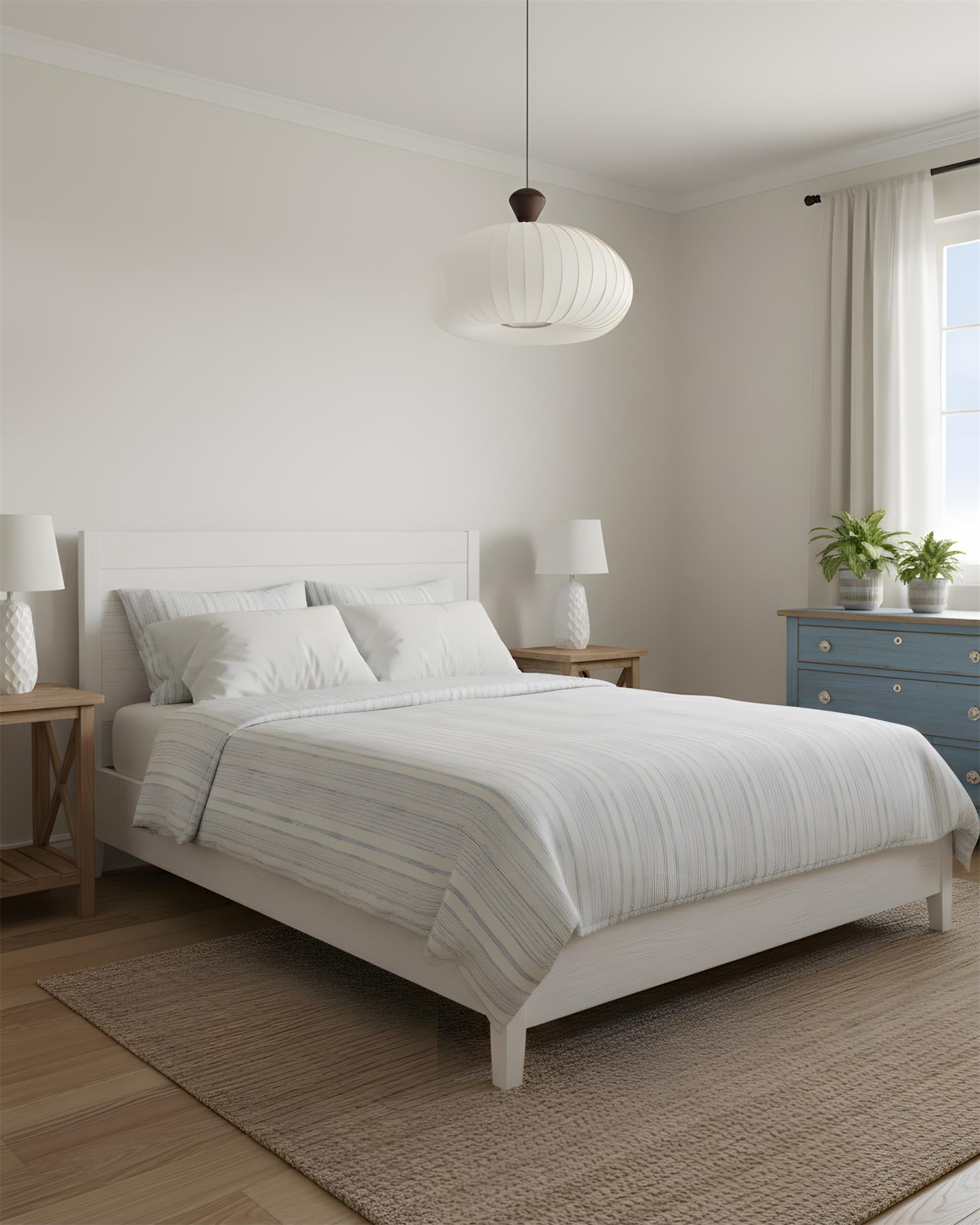 Sorella Wabi-Sabi Fabric Pendant Light