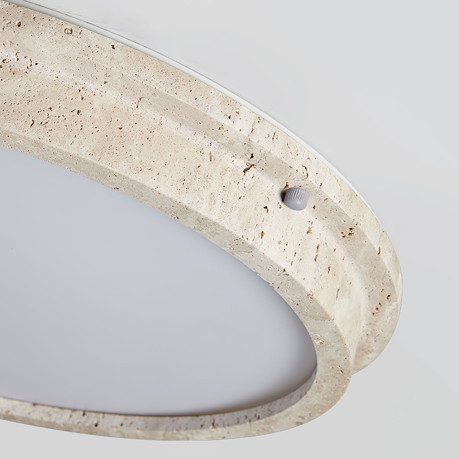 Altheion Travertine Ceiling Light - Blowlighting