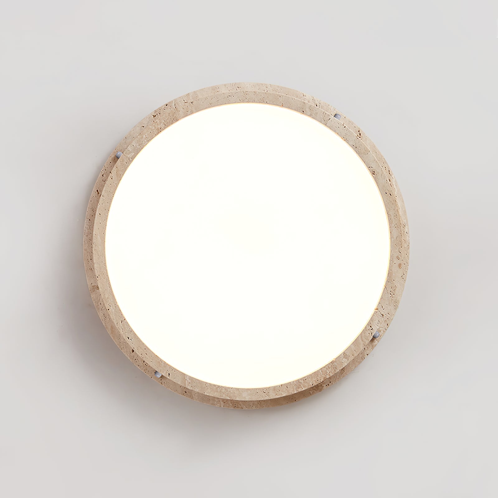 Altheion Travertine Ceiling Light - Blowlighting
