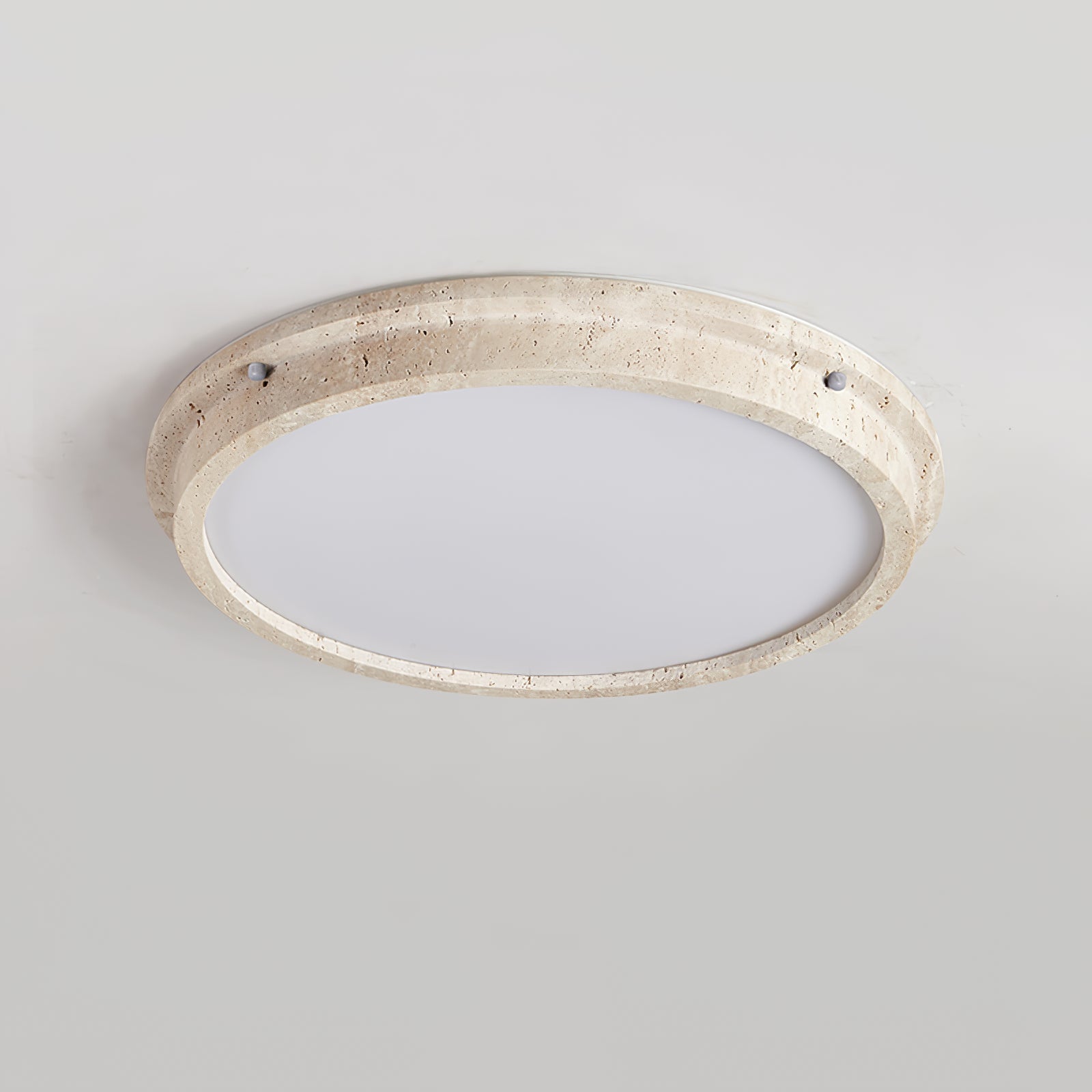 Altheion Travertine Ceiling Light - Blowlighting