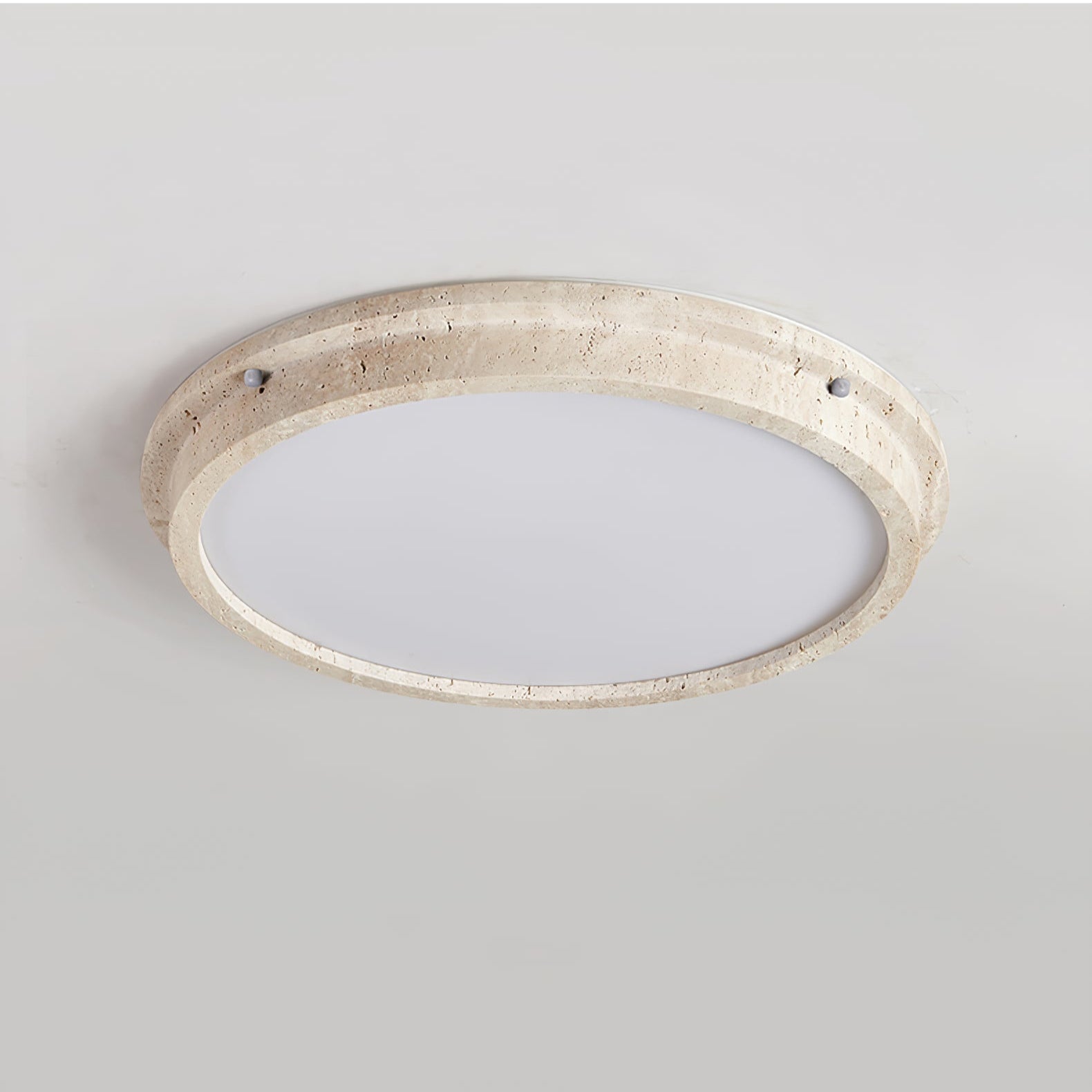 Altheion Travertine Ceiling Light - Blowlighting