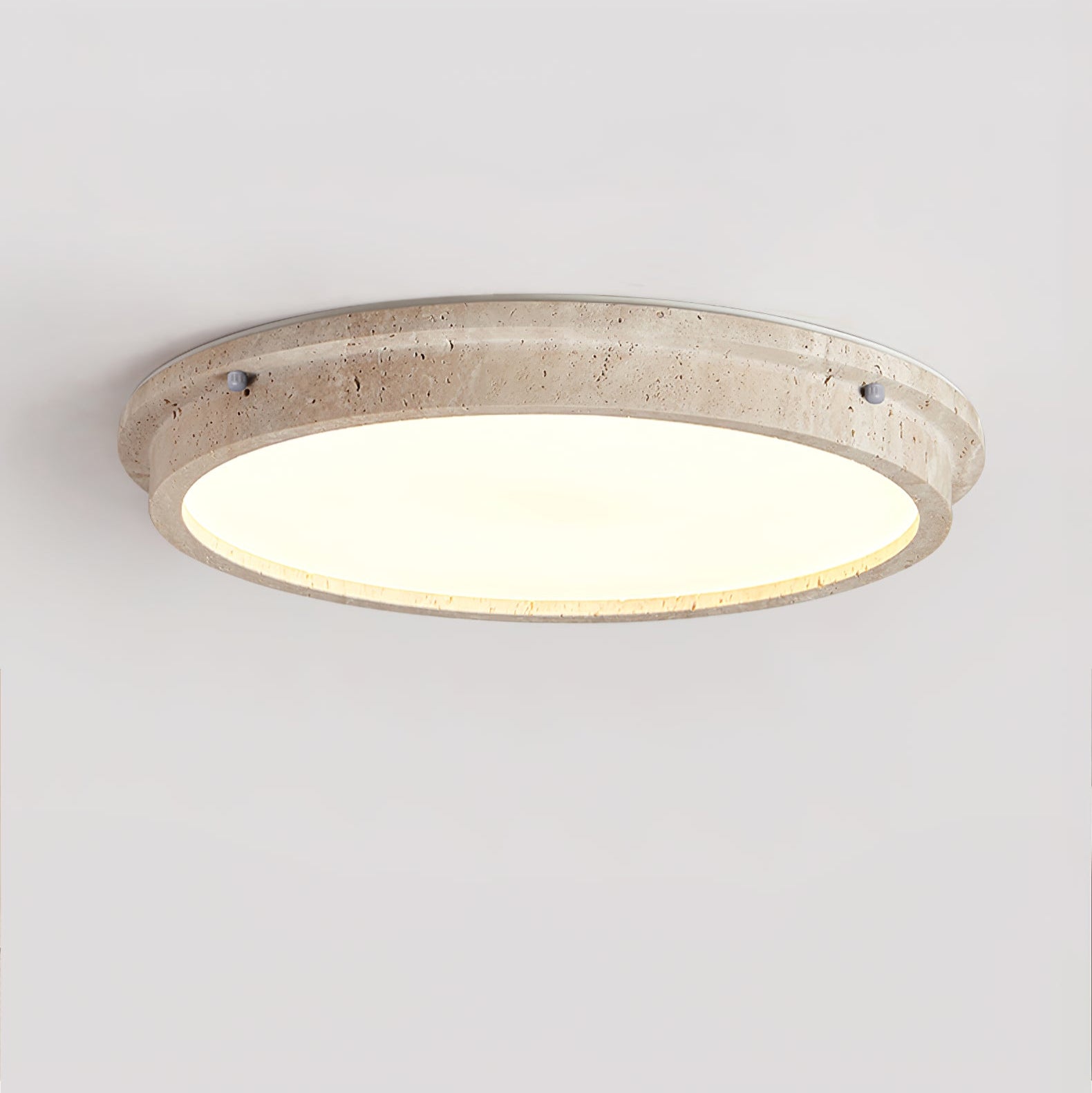 Altheion Travertine Ceiling Light - Blowlighting