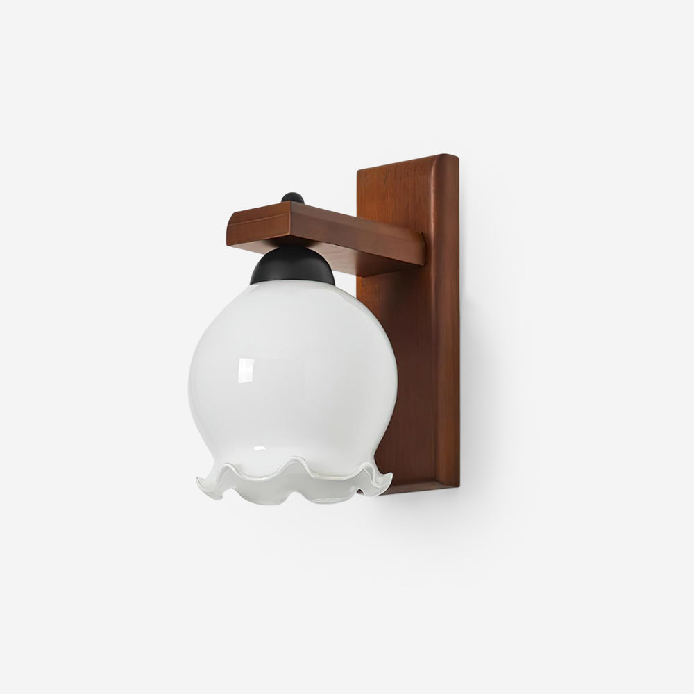 Murmura Elegant Wood Wall Lamp