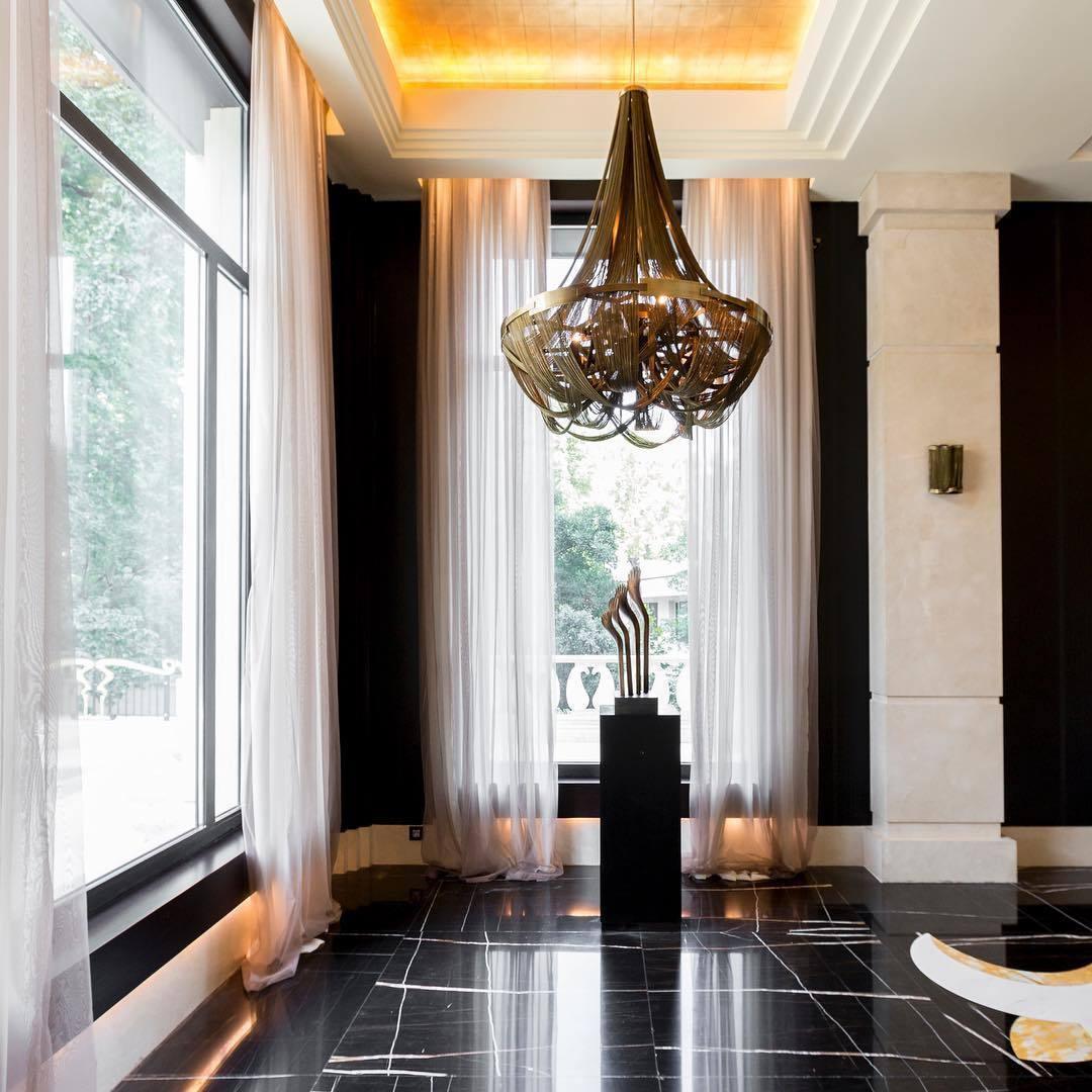 Tassel Aluminum Chain Chandelier - Blowlighting