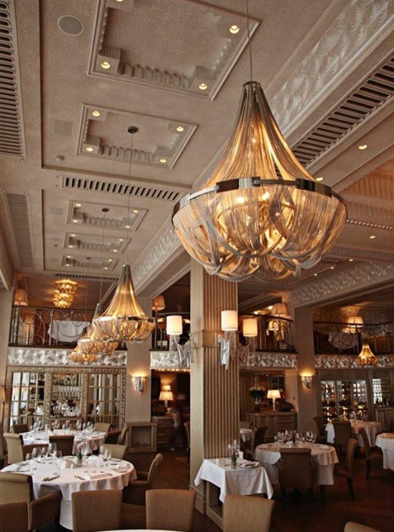 Tassel Aluminum Chain Chandelier - Blowlighting