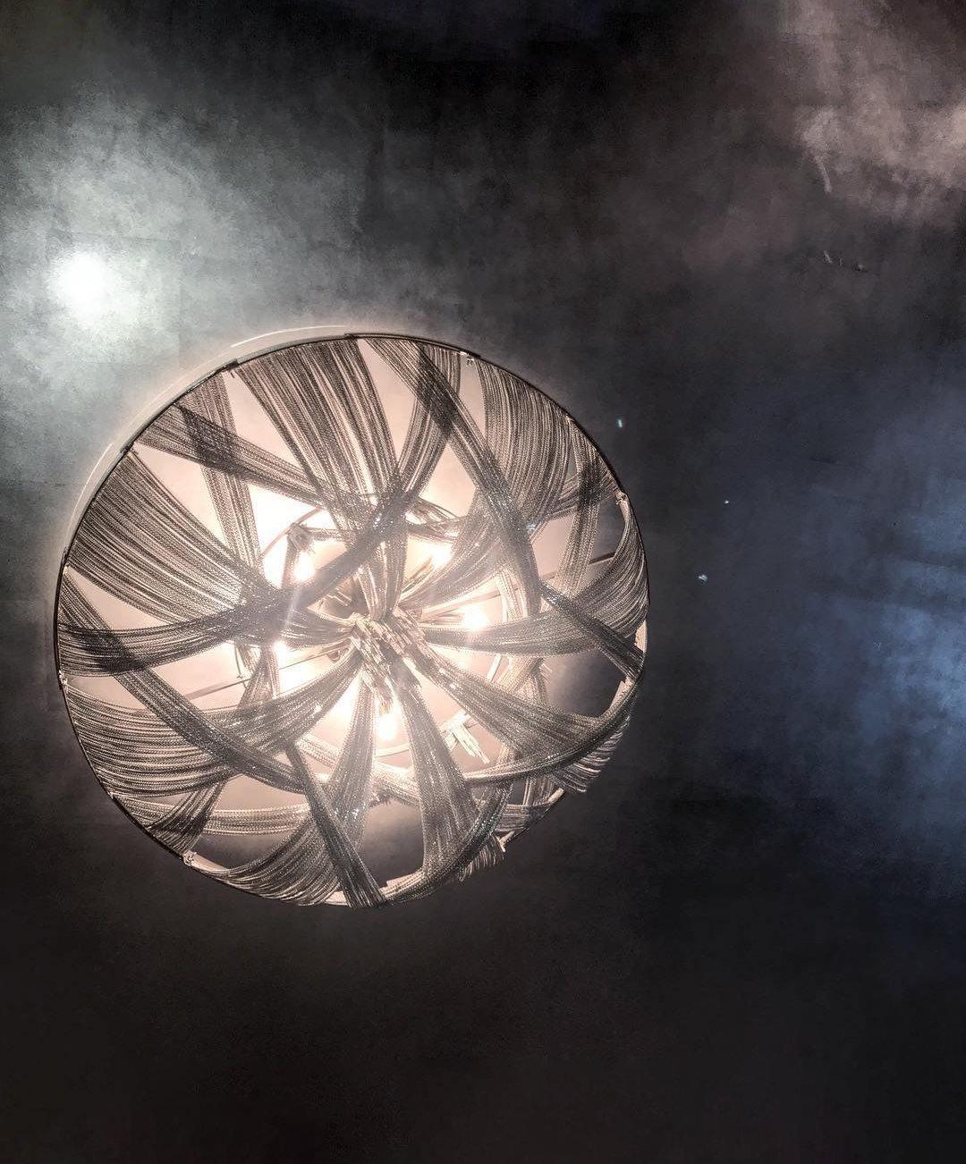 Tassel Aluminum Chain Ceiling Light - Blowlighting