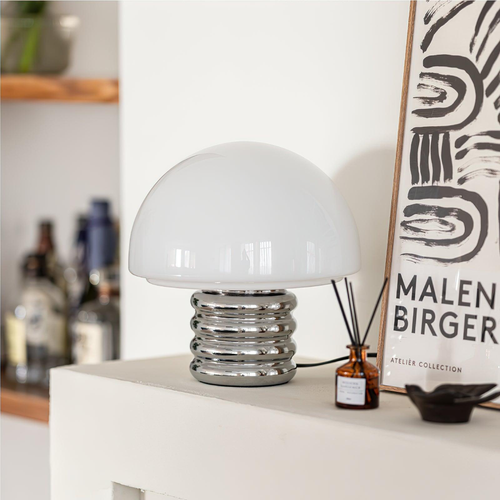 Space Age Mushroom Table Lamp - Blowlighting