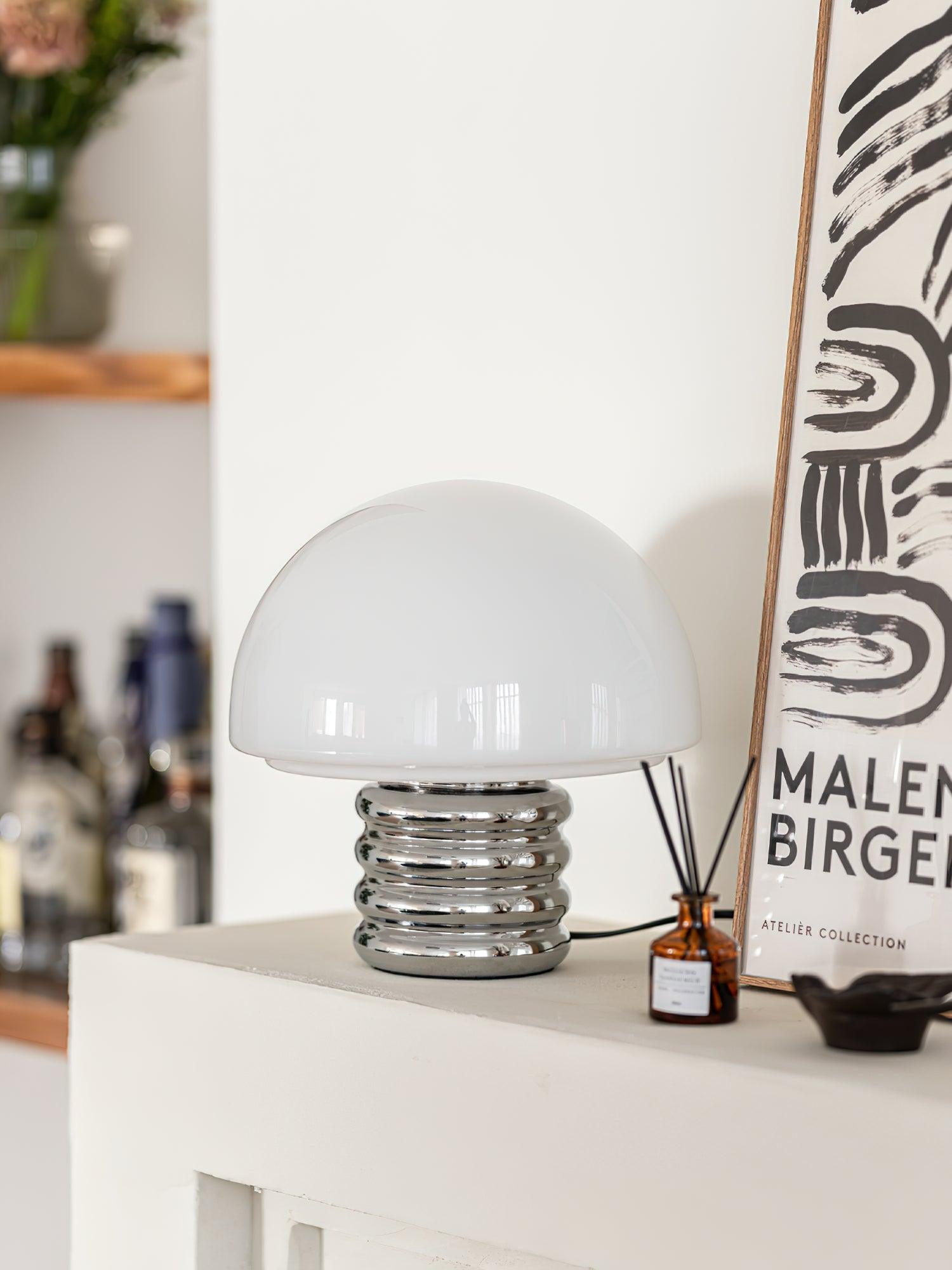 Space Age Mushroom Table Lamp - Blowlighting