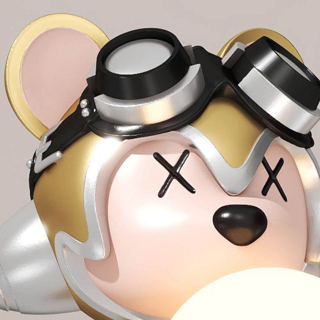 Space Bear Built-in Battery Floor Lamp - Blowlighting