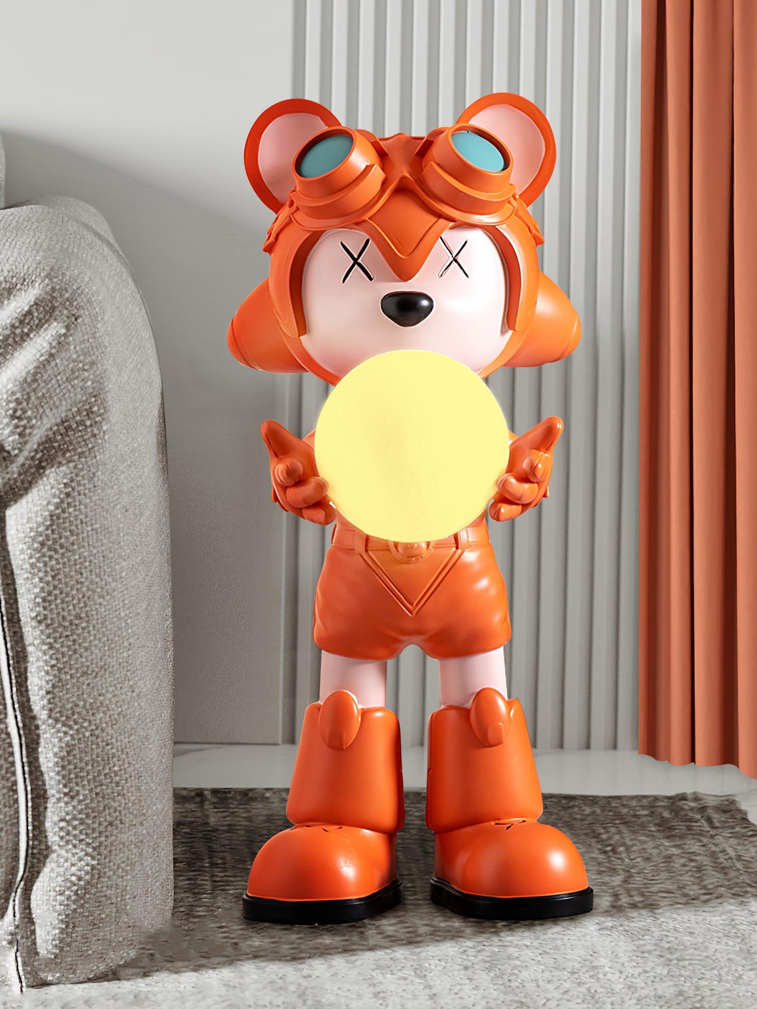 Space Bear Built-in Battery Floor Lamp - Blowlighting