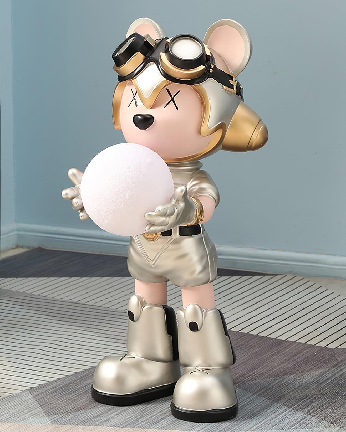 Space Bear Built-in Battery Floor Lamp - Blowlighting