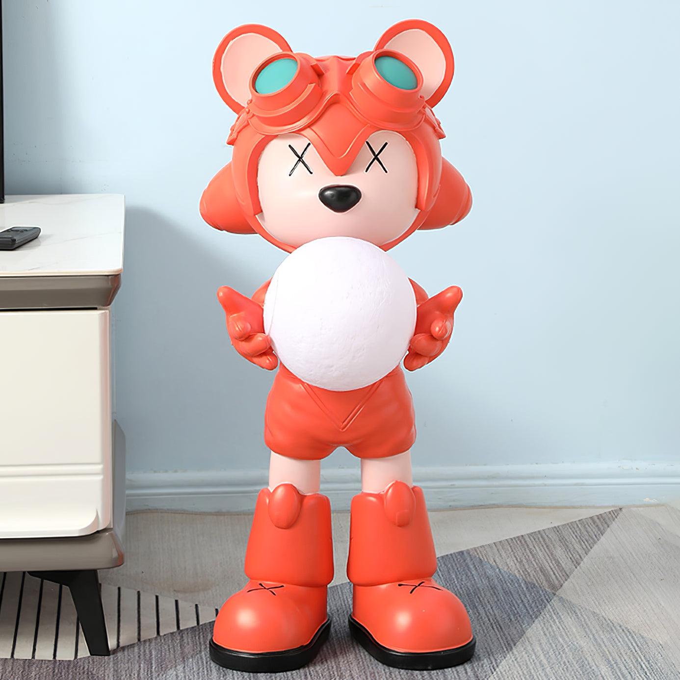 Space Bear Built-in Battery Floor Lamp - Blowlighting