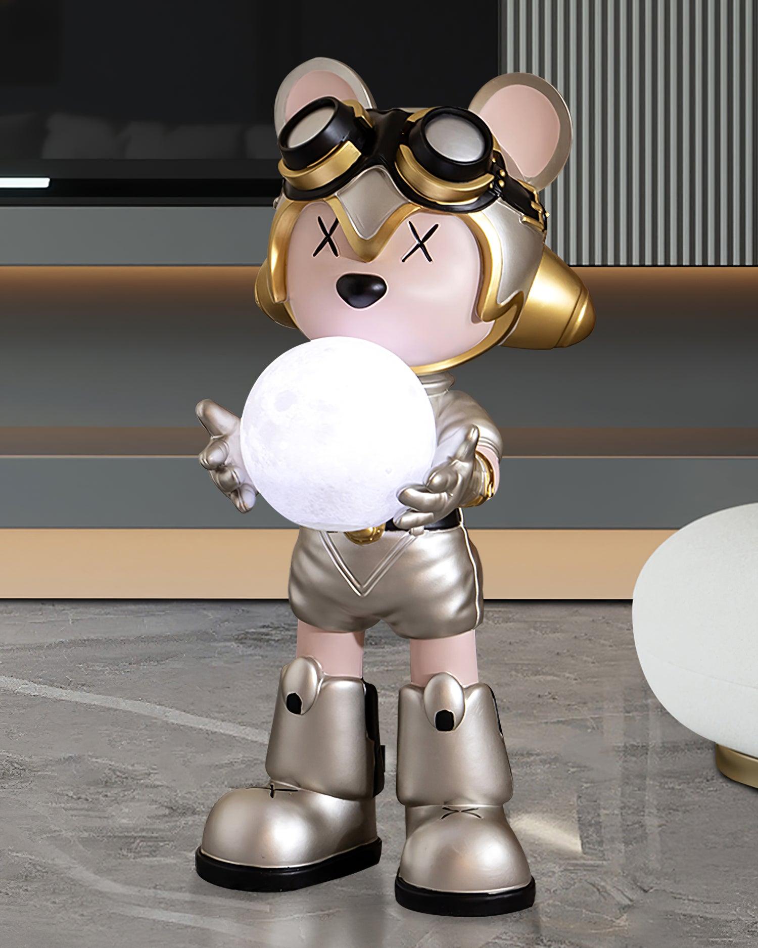 Space Bear Built-in Battery Floor Lamp - Blowlighting
