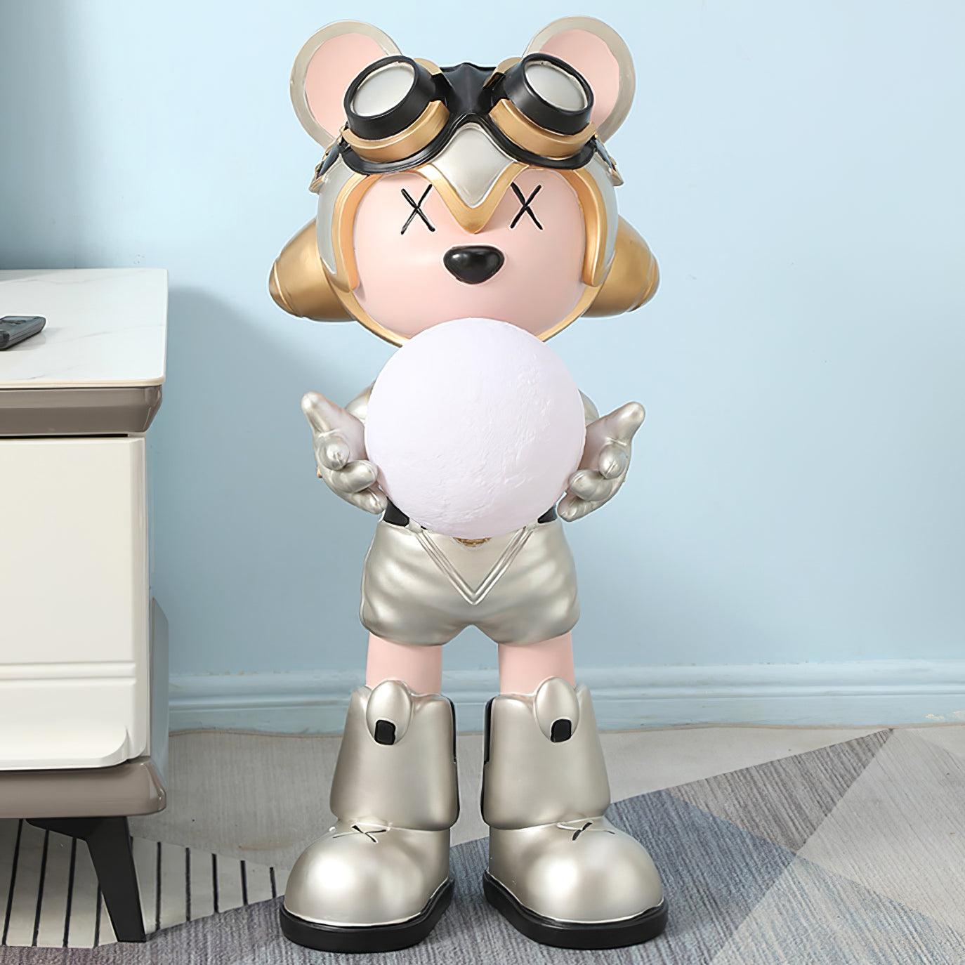 Space Bear Built-in Battery Floor Lamp - Blowlighting