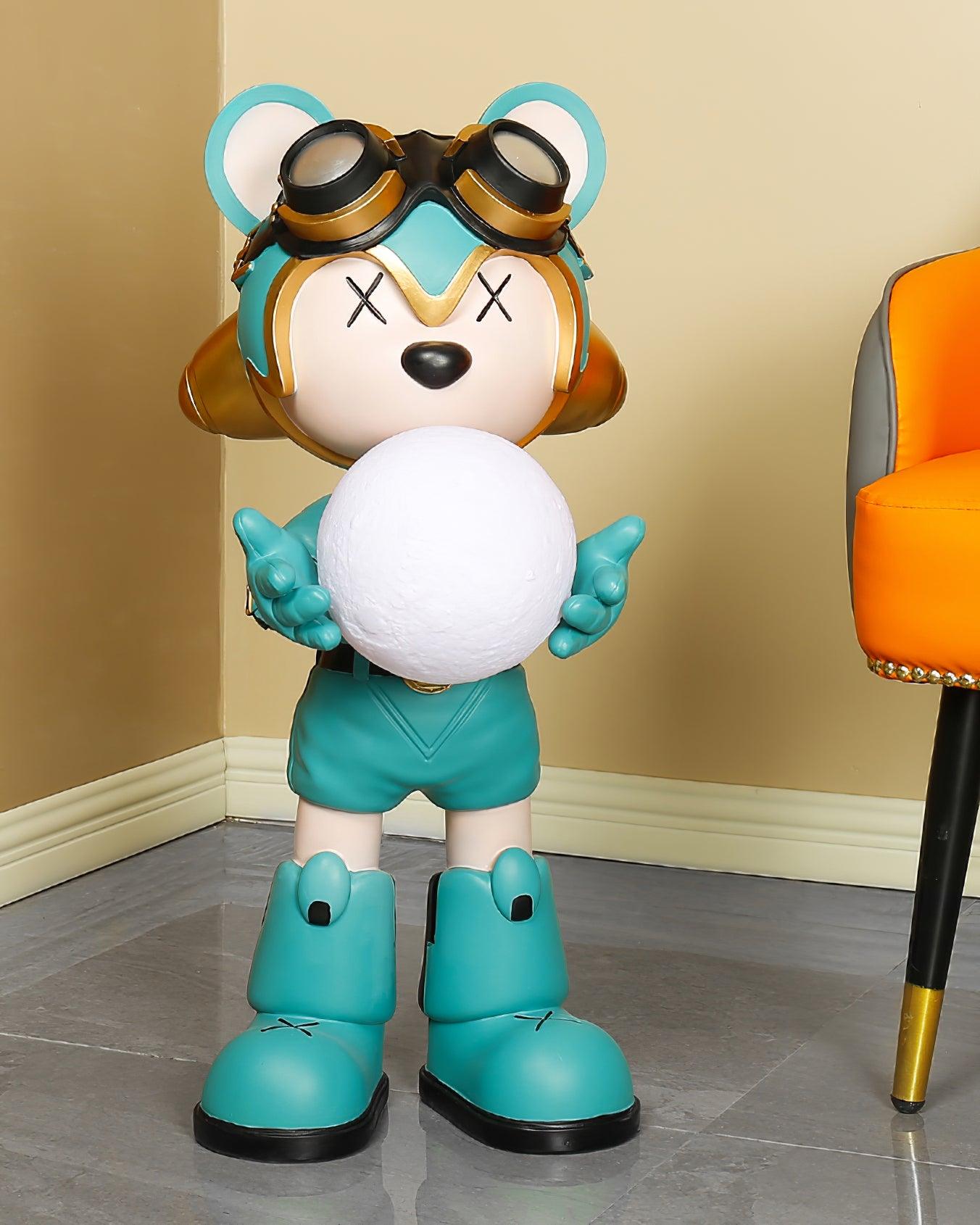 Space Bear Built-in Battery Floor Lamp - Blowlighting