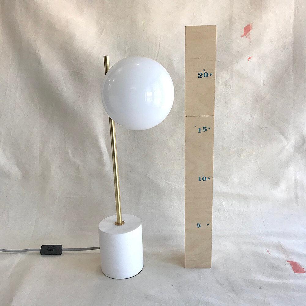 Sphere & Stem Table Lamp - Blowlighting