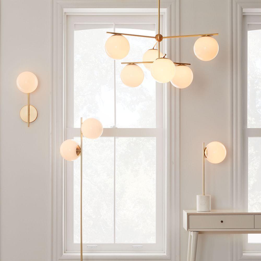 Sphere & Stem Table Lamp - Blowlighting