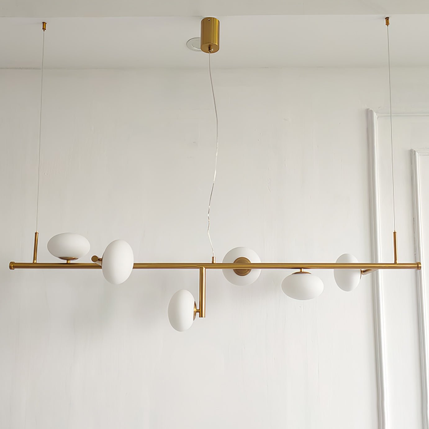 Balance Modern Glass Chandelier - Blowlighting