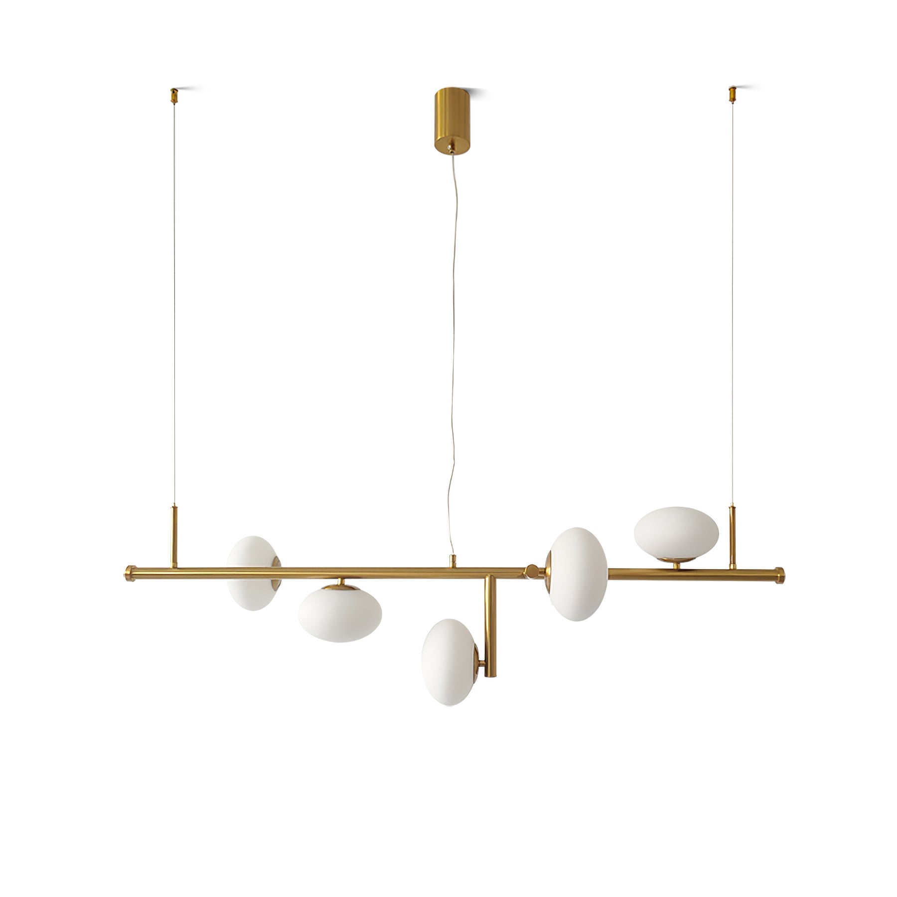 Balance Modern Glass Chandelier - Blowlighting