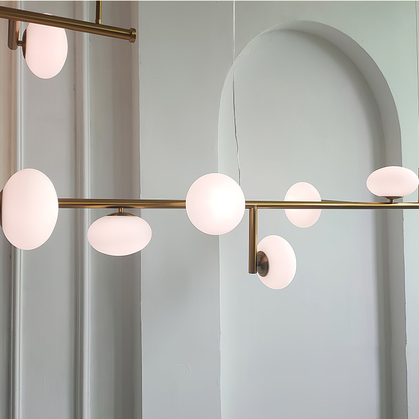 Balance Modern Glass Chandelier - Blowlighting