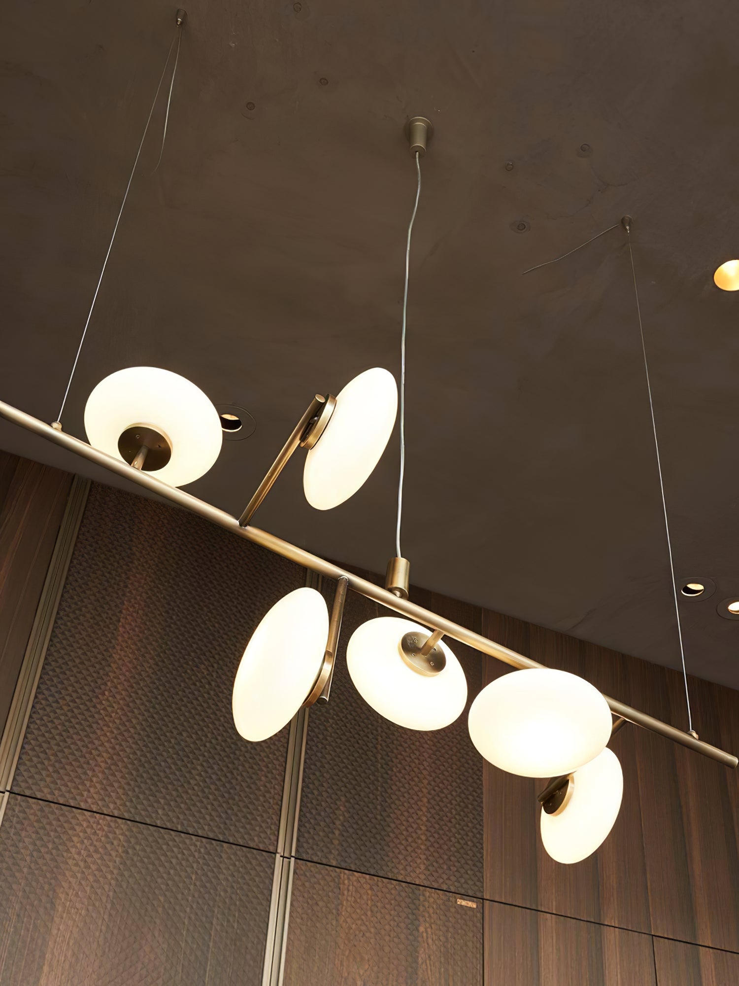 Balance Modern Glass Chandelier - Blowlighting