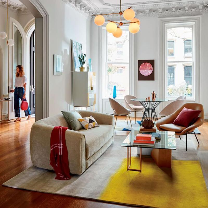 Sphere & Stem Chandelier - Blowlighting