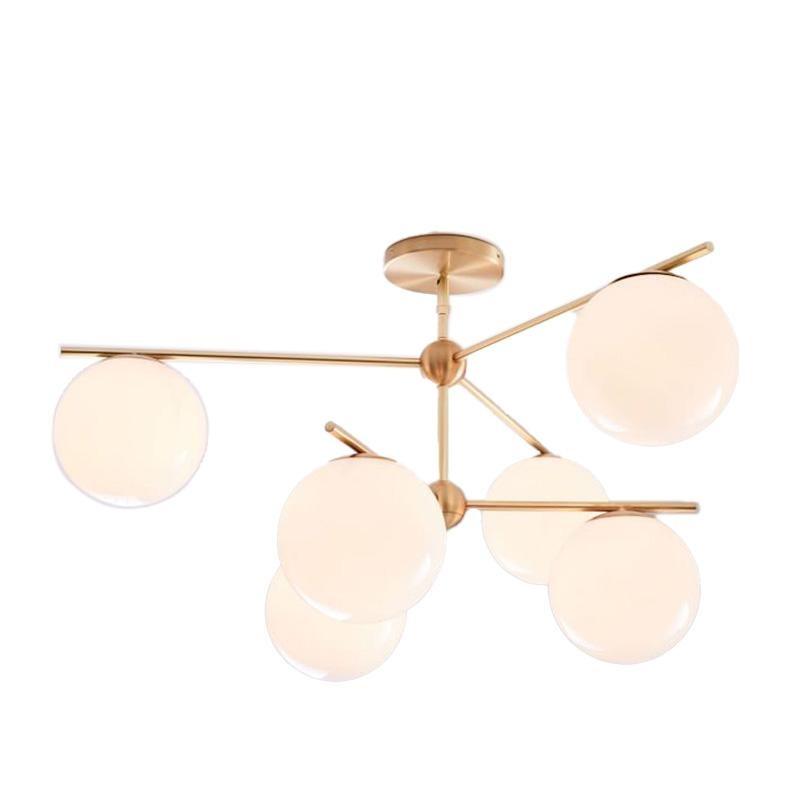 Sphere & Stem Chandelier - Blowlighting