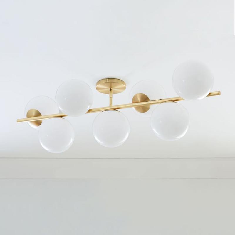 Sphere & Stem Chandelier - Blowlighting