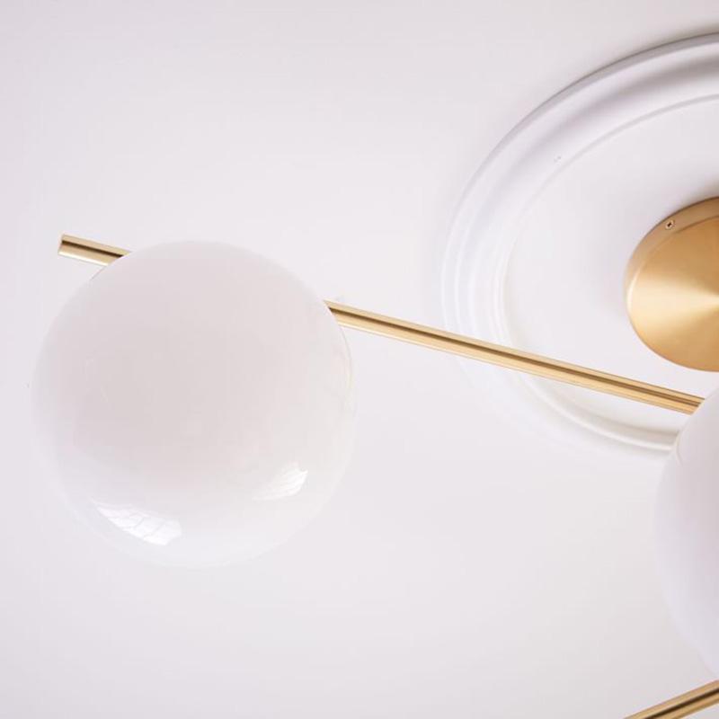 Sphere & Stem Chandelier - Blowlighting