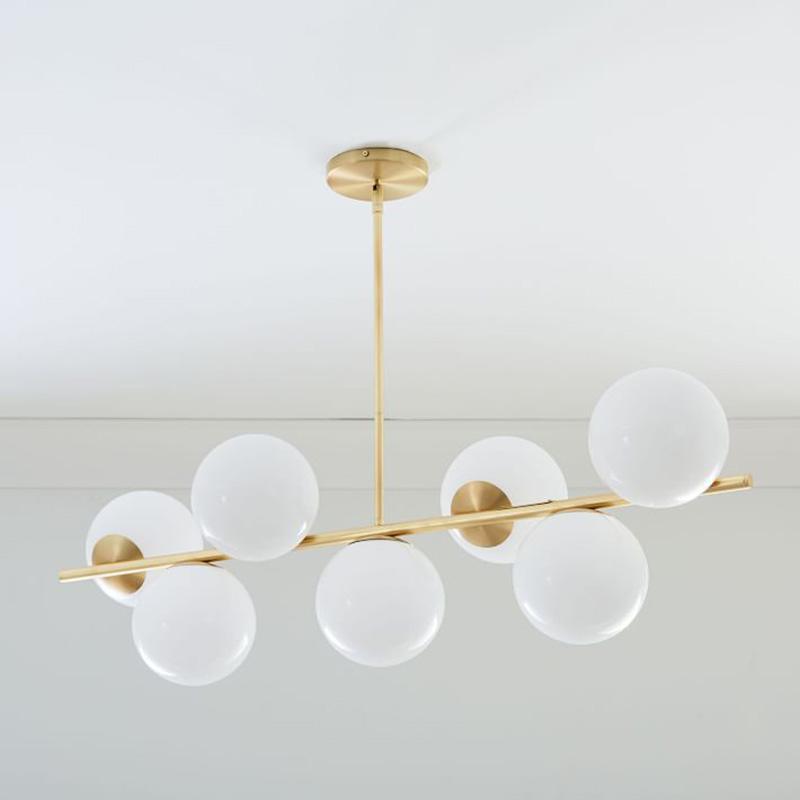 Sphere & Stem Chandelier - Blowlighting