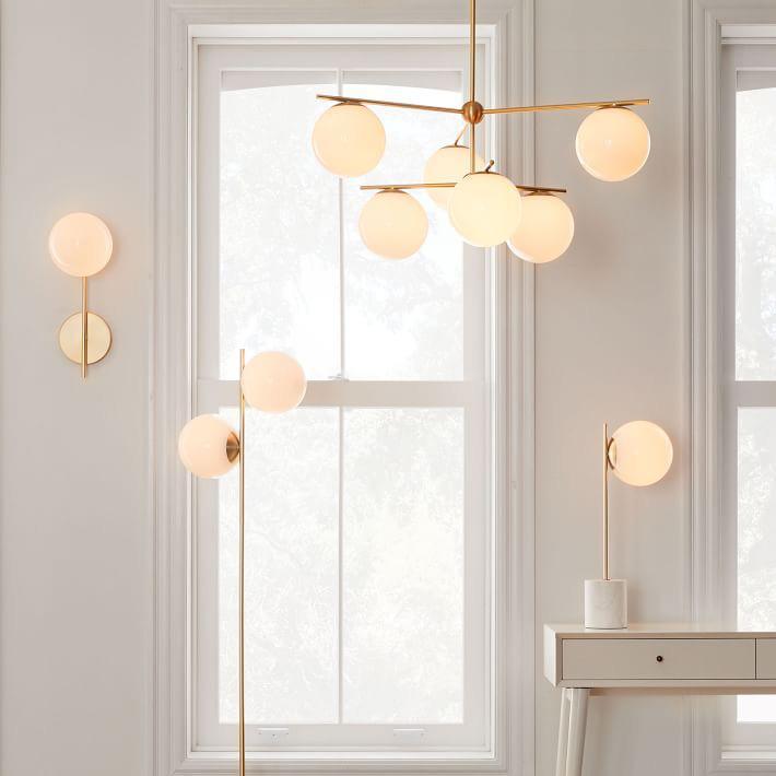 Sphere & Stem Chandelier - Blowlighting