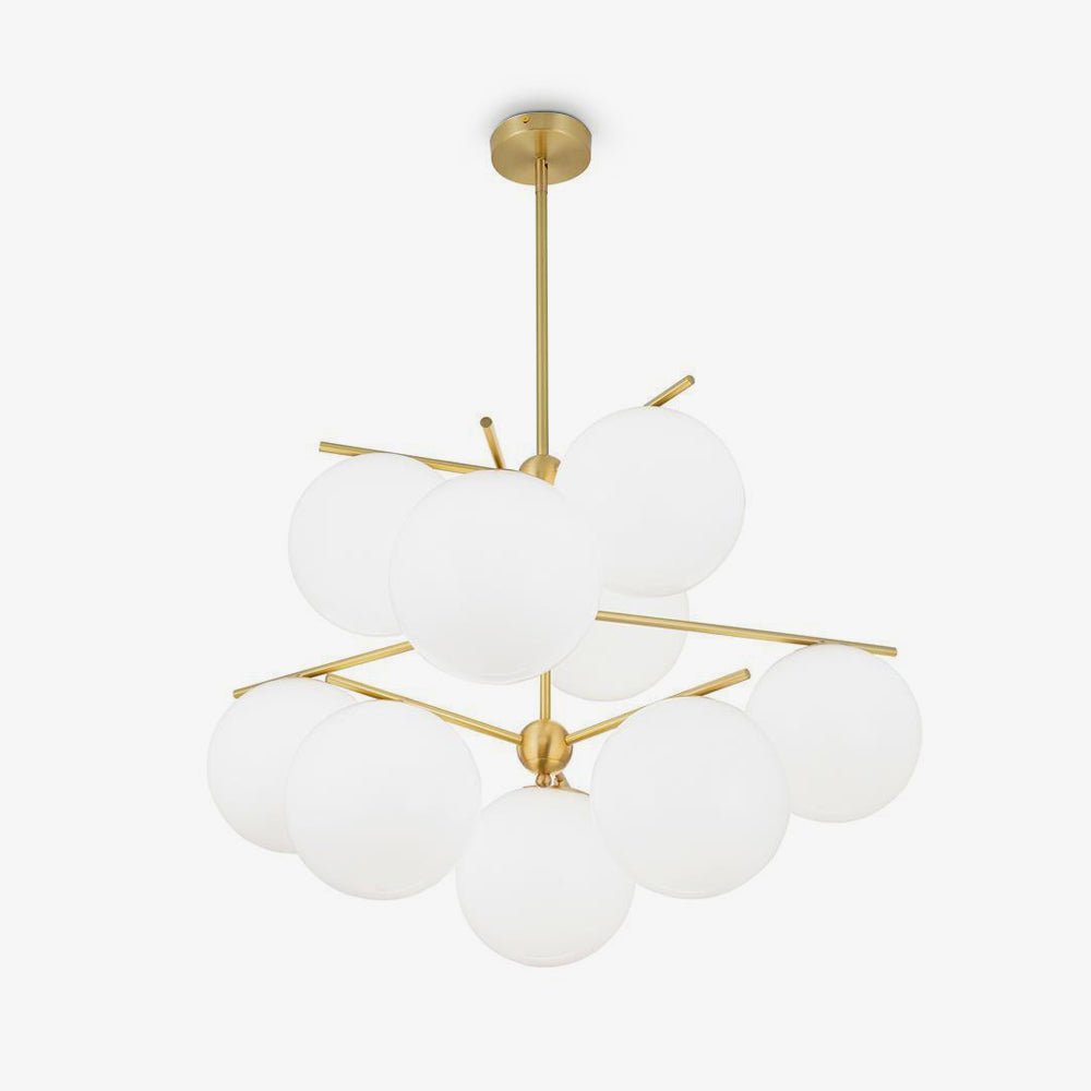 Sphere & Stem Chandelier - Blowlighting