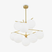 Sphere & Stem Chandelier - Blowlighting