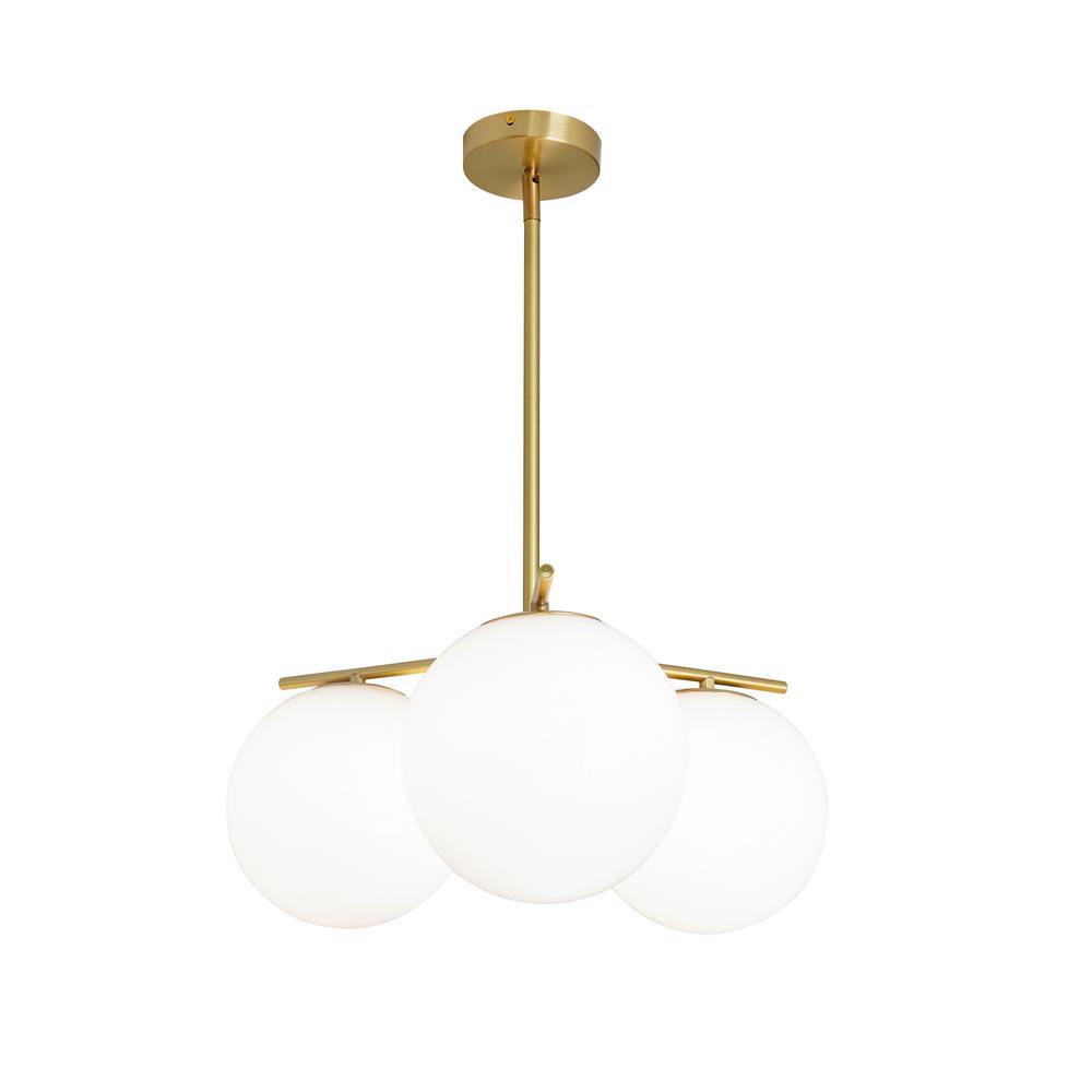 Sphere & Stem Chandelier - Blowlighting