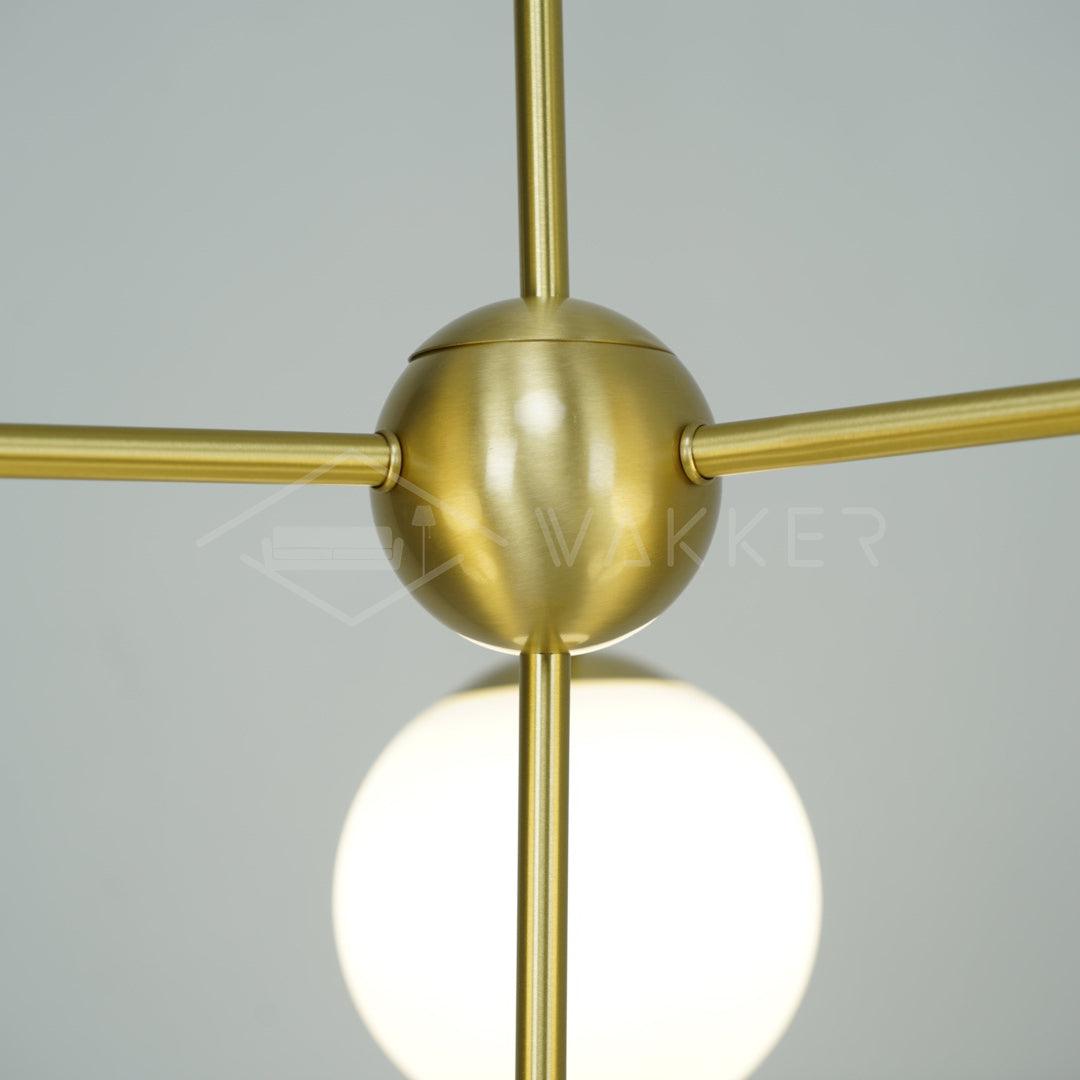 Sphere & Stem Chandelier - Blowlighting