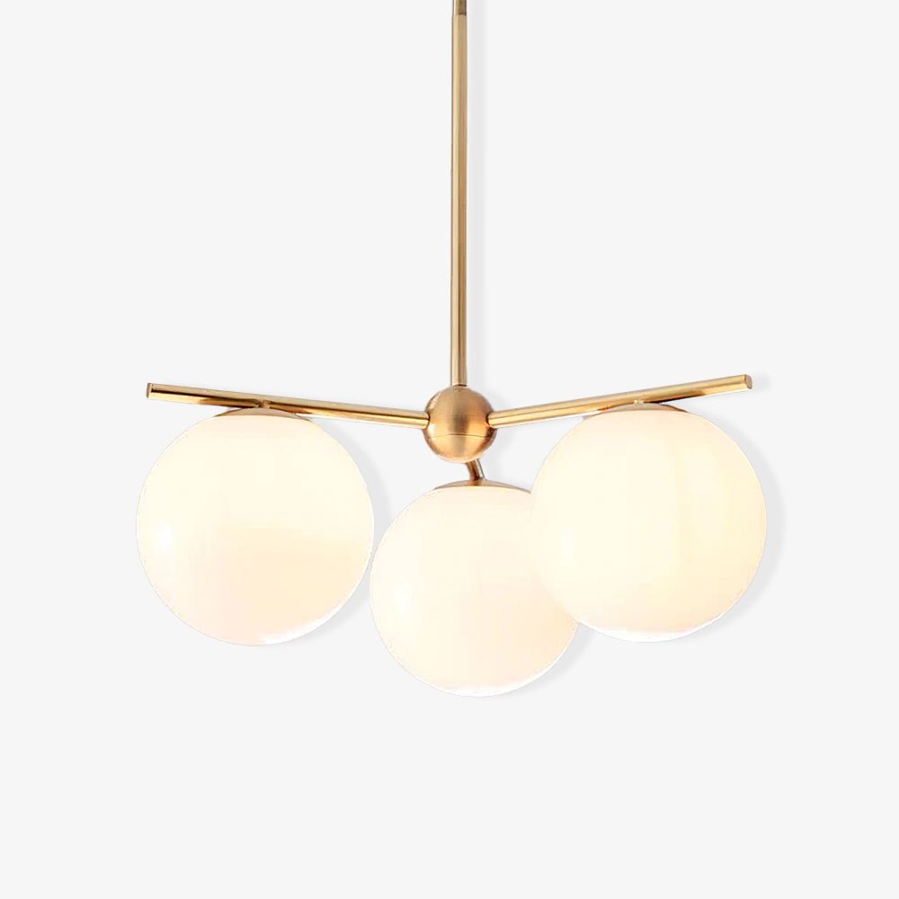 Sphere & Stem Chandelier - Blowlighting
