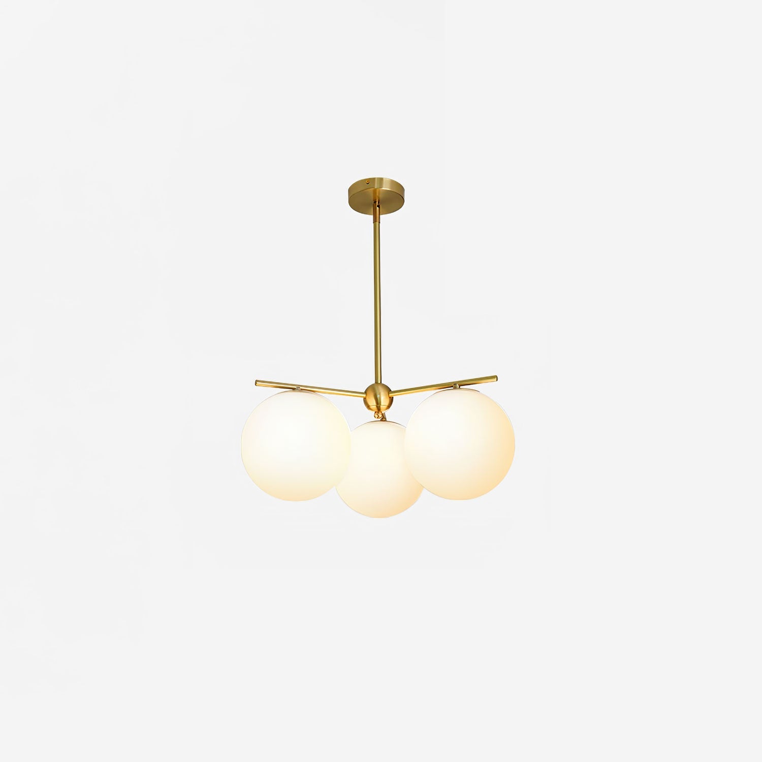 Sphere & Stem Chandelier - Blowlighting