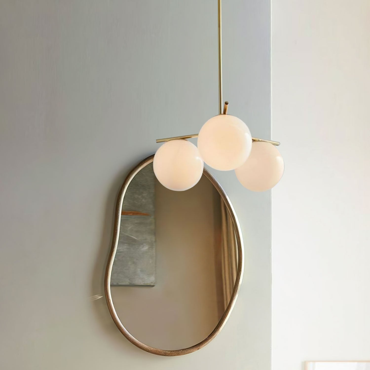 Sphere & Stem Chandelier - Blowlighting