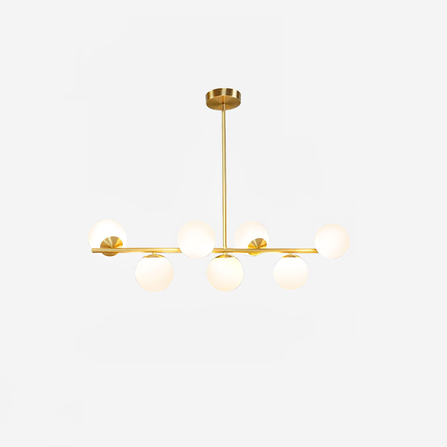 Sphere & Stem Chandelier - Blowlighting