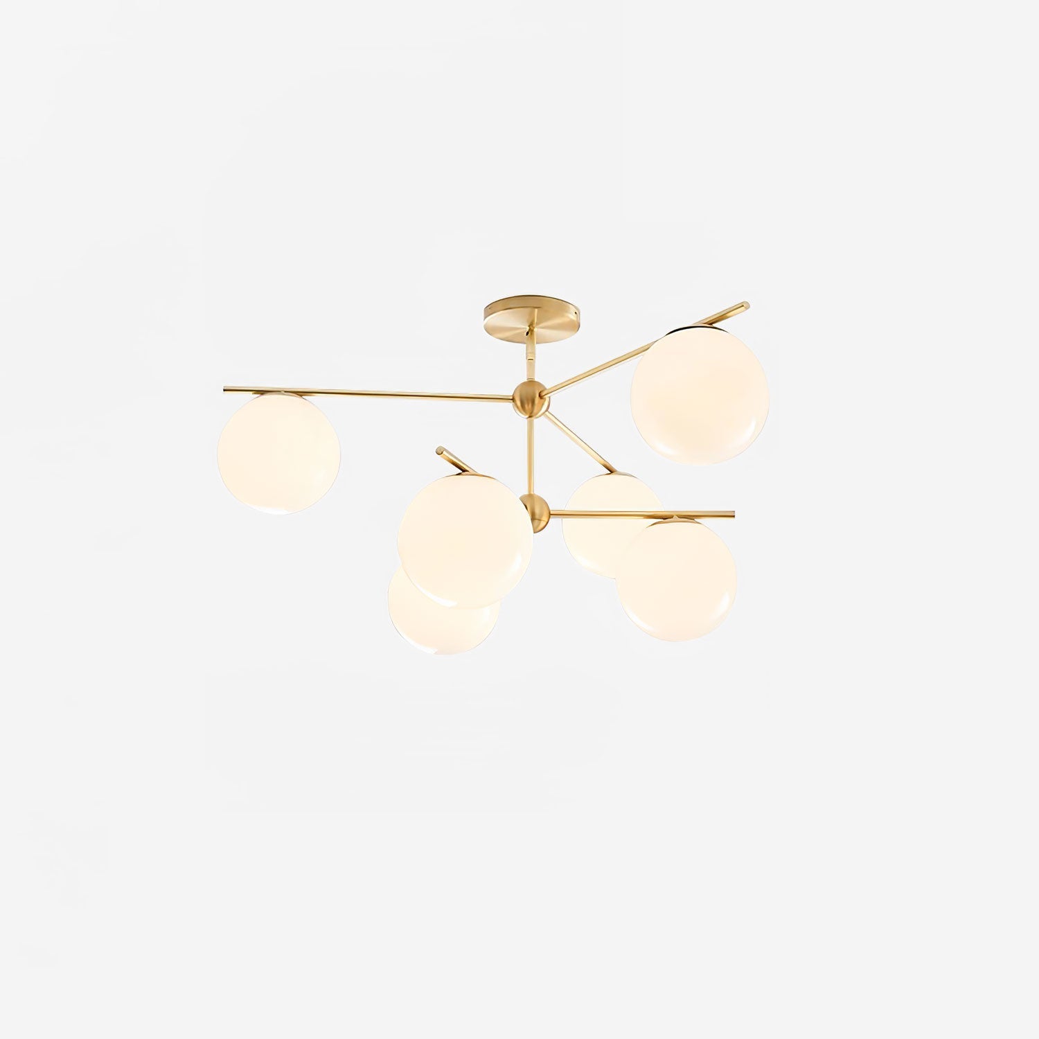 Sphere & Stem Chandelier - Blowlighting