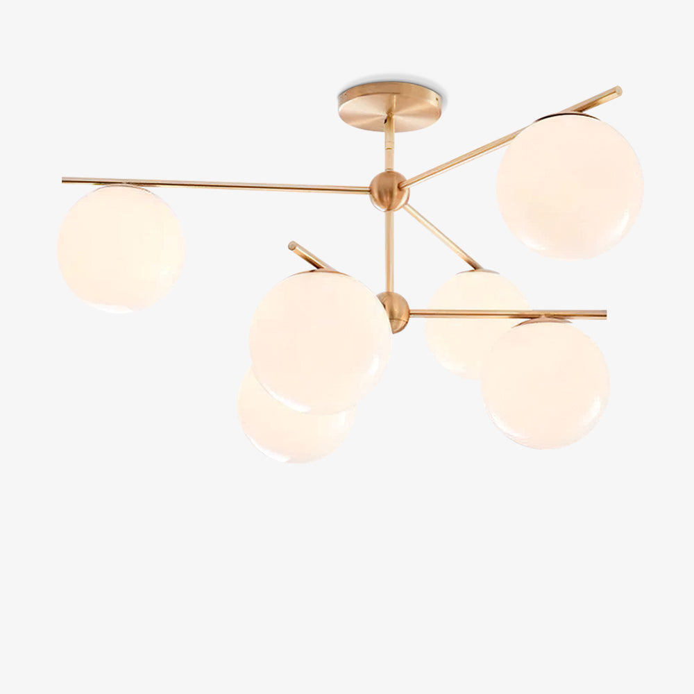 Sphere & Stem Chandelier - Blowlighting