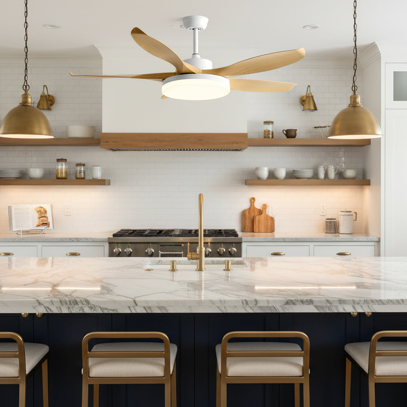 Splenda Modern ABS Ceiling Fan Light