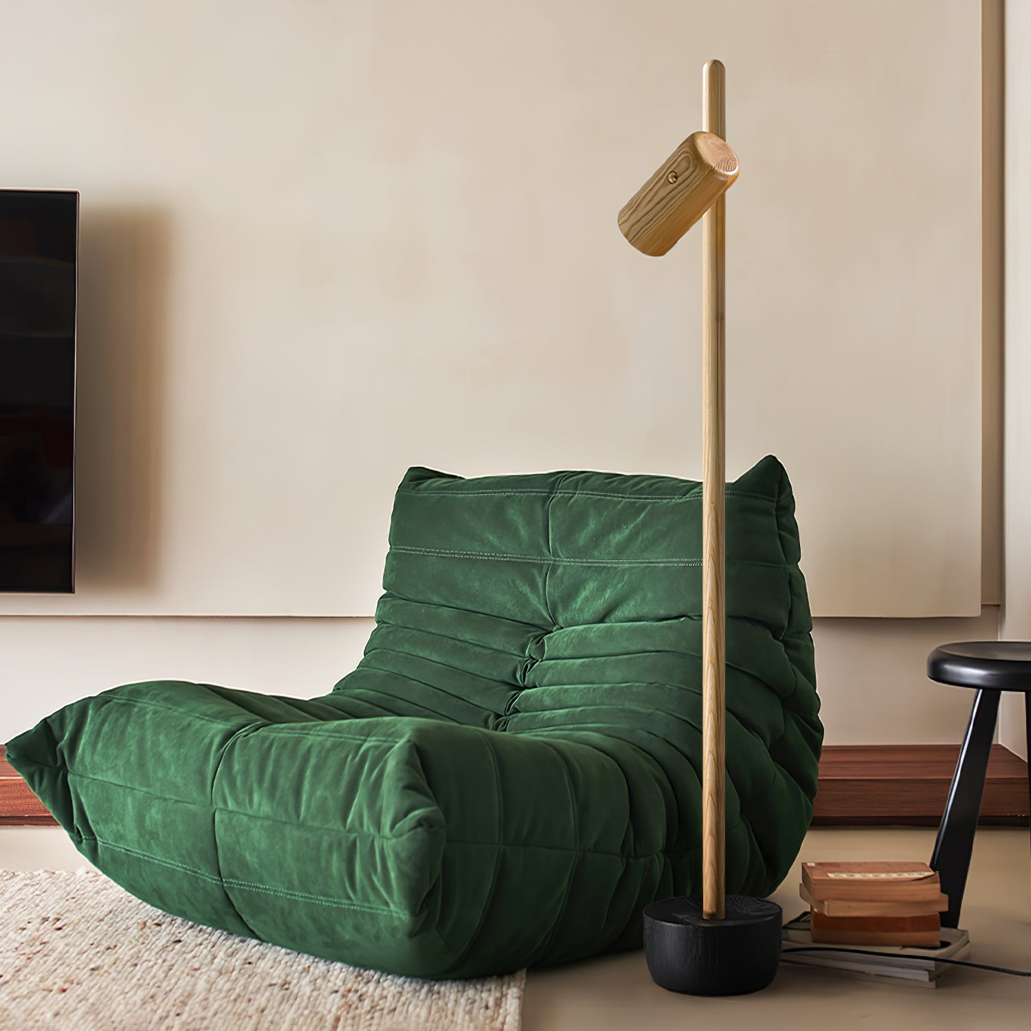Spotlight Wood Floor Lamp - Blowlighting