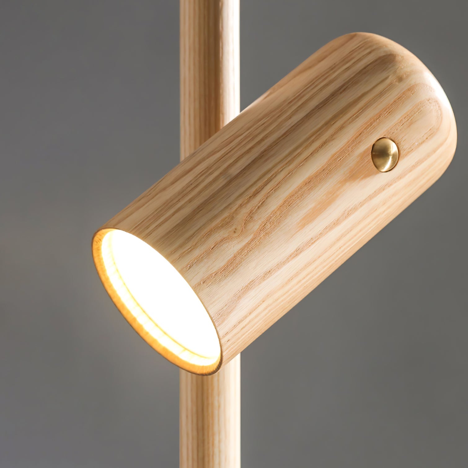 Spotlight Wood Floor Lamp - Blowlighting