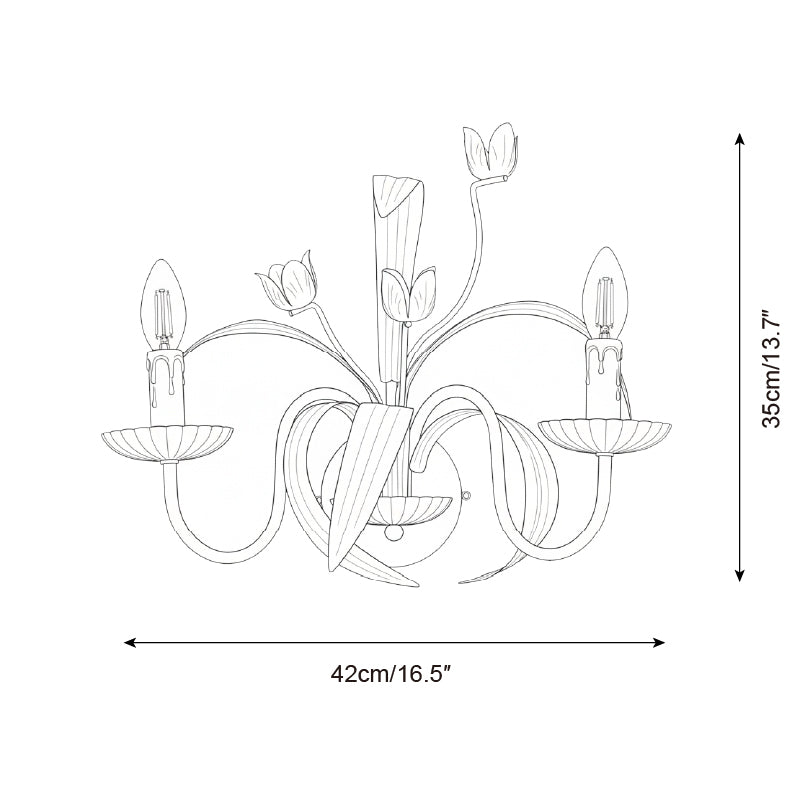 Springeau Modern Metal Wall Light