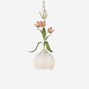 Springeau Floral Glass Pendant Light