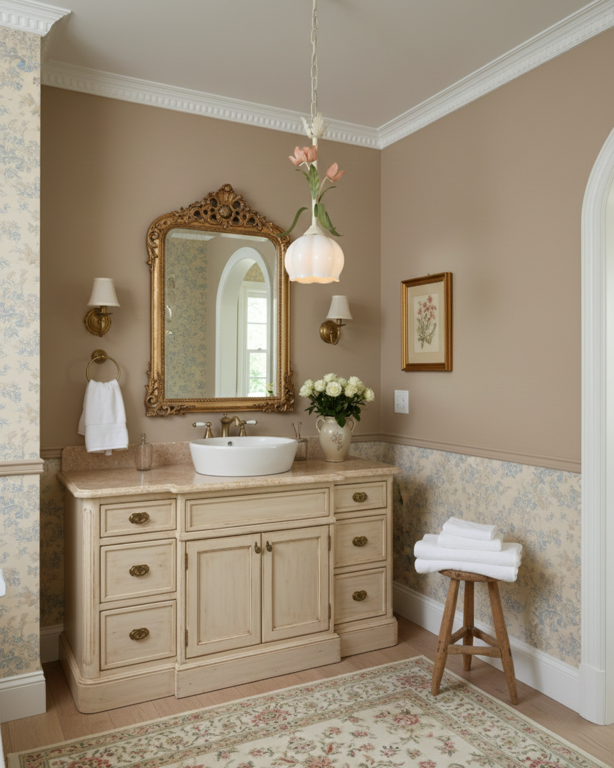 Springeau Floral Glass Pendant Light