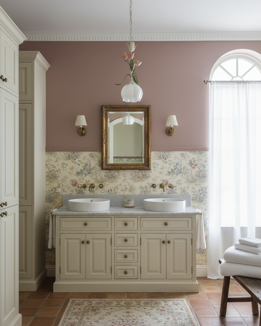 Springeau Floral Glass Pendant Light